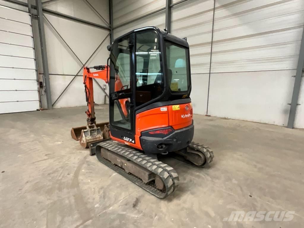 Kubota U 27-4 Minigrävare < 7t