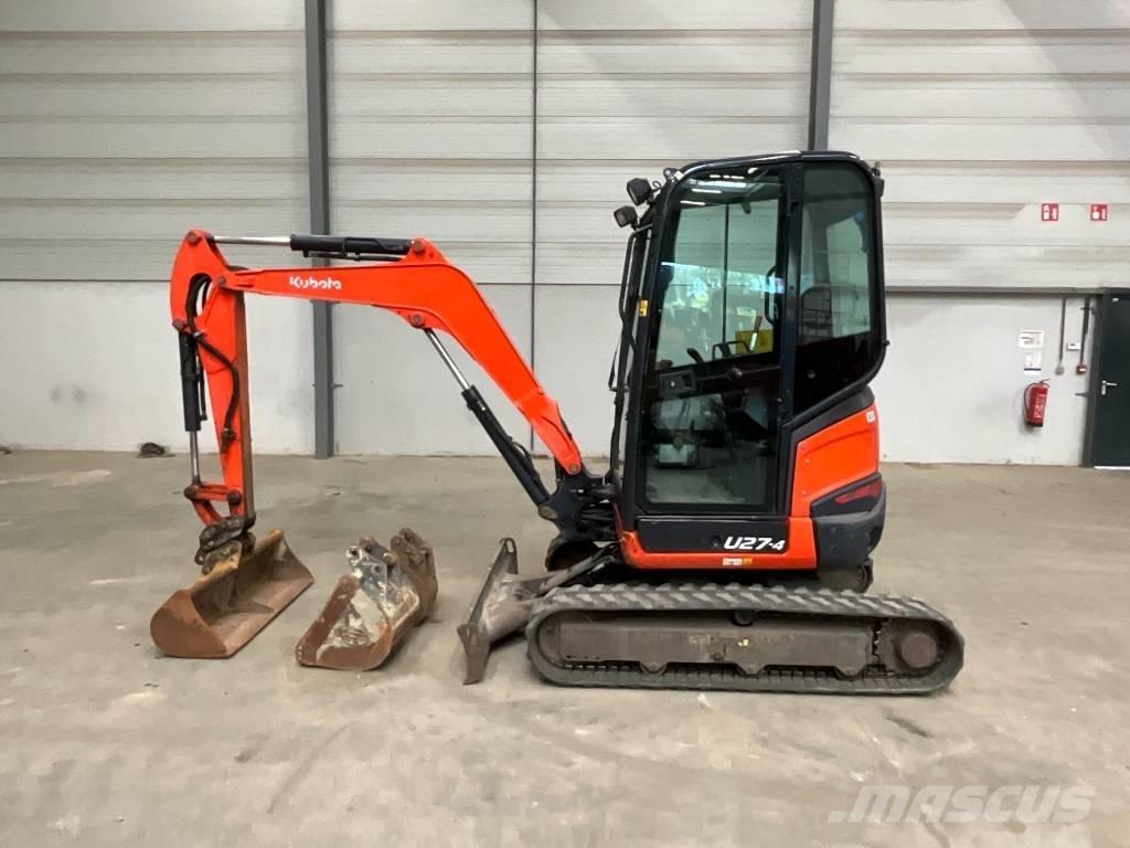 Kubota U 27-4 Minigrävare < 7t