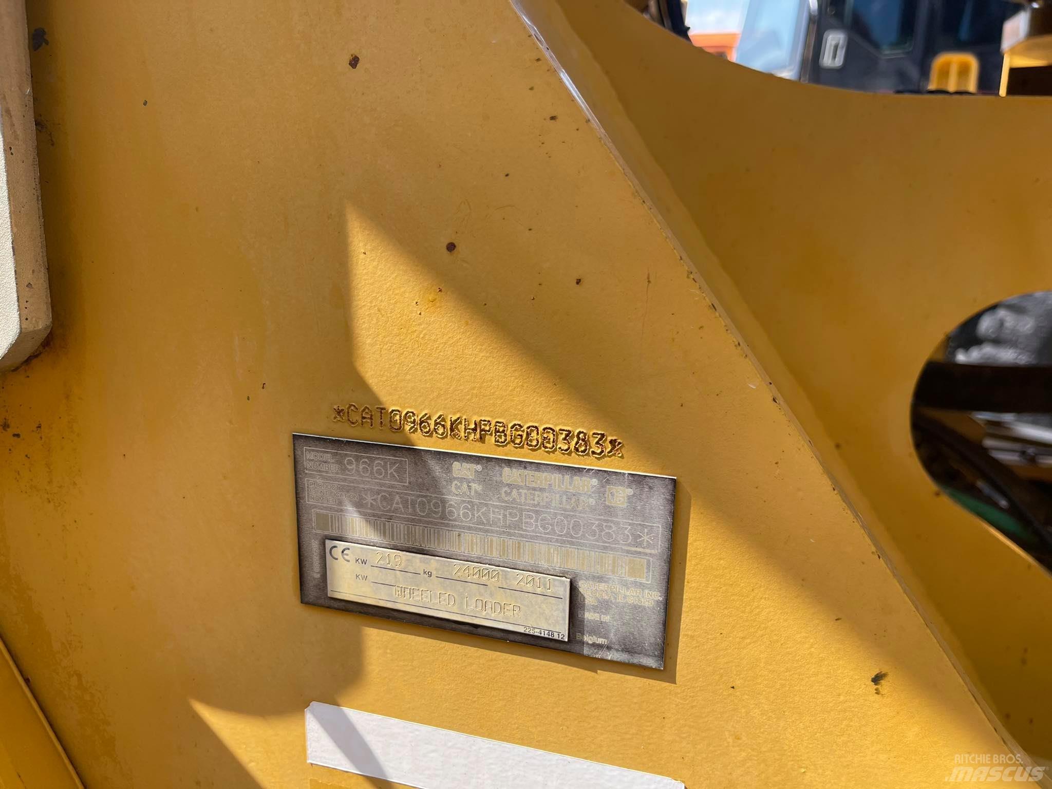 CAT 966K Hjullastare