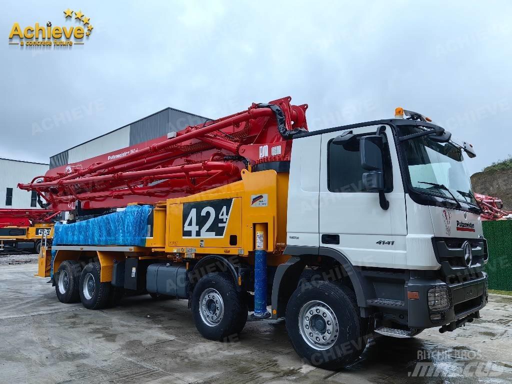 Putzmeister M42-4 Lastbilar med betongpump