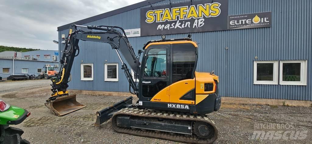 Hyundai HX 85 A Midigrävmaskiner 7t - 12t
