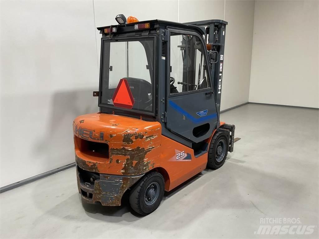 Heli CDCP25 Dieselmotviktstruckar
