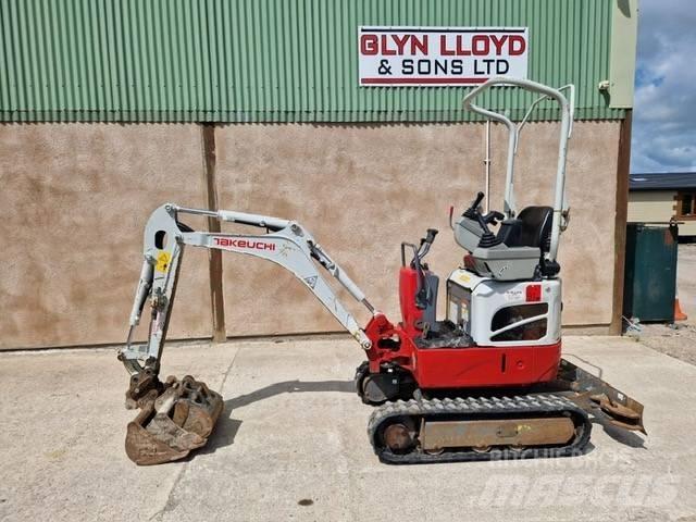 Takeuchi TB 210 R Minigrävare < 7t