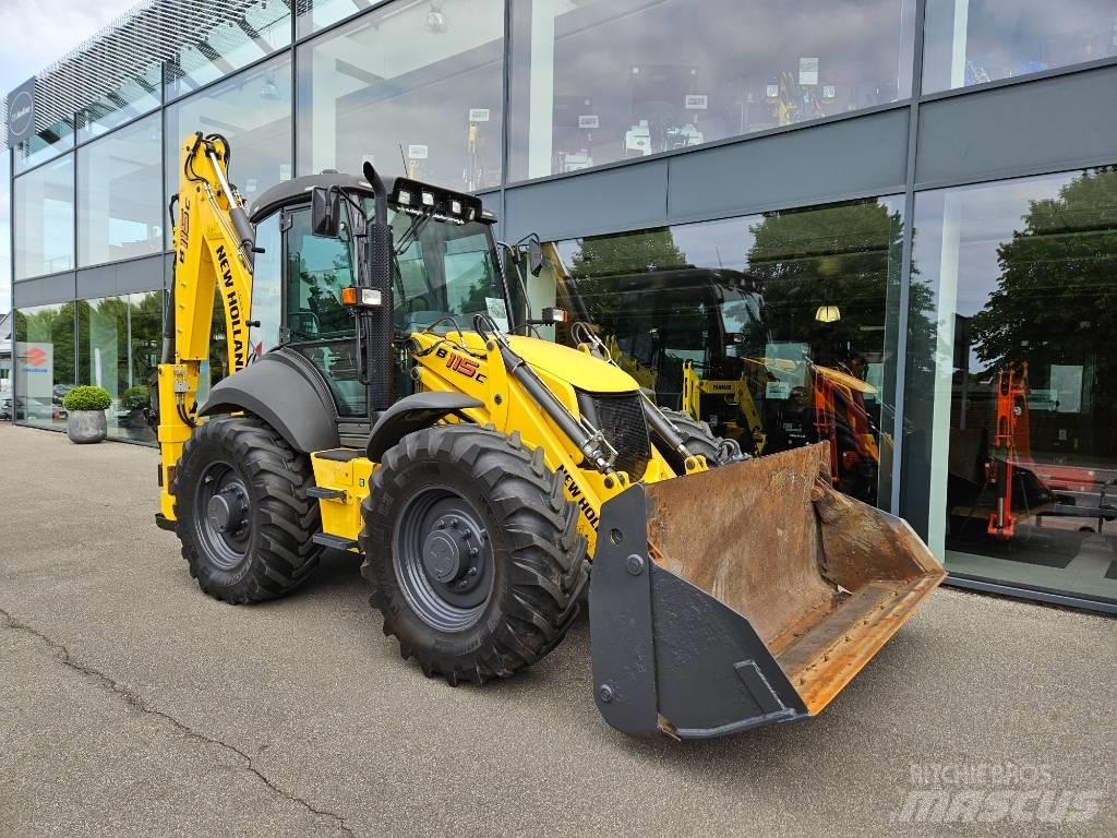 New Holland B 115 C Grävlastare