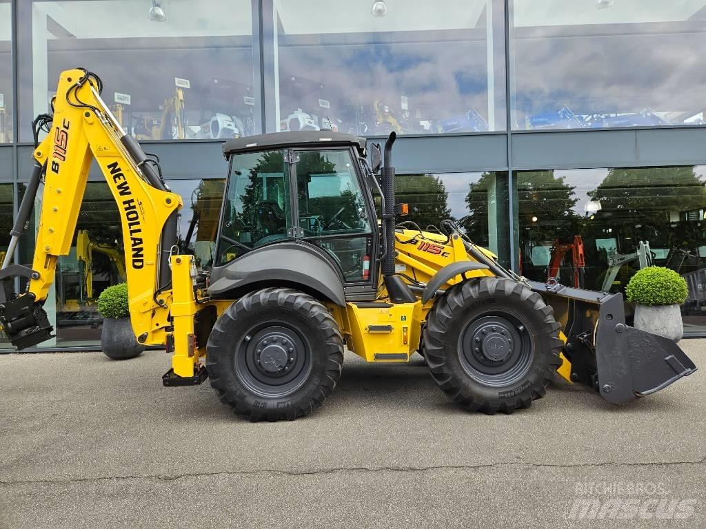 New Holland B 115 C Grävlastare