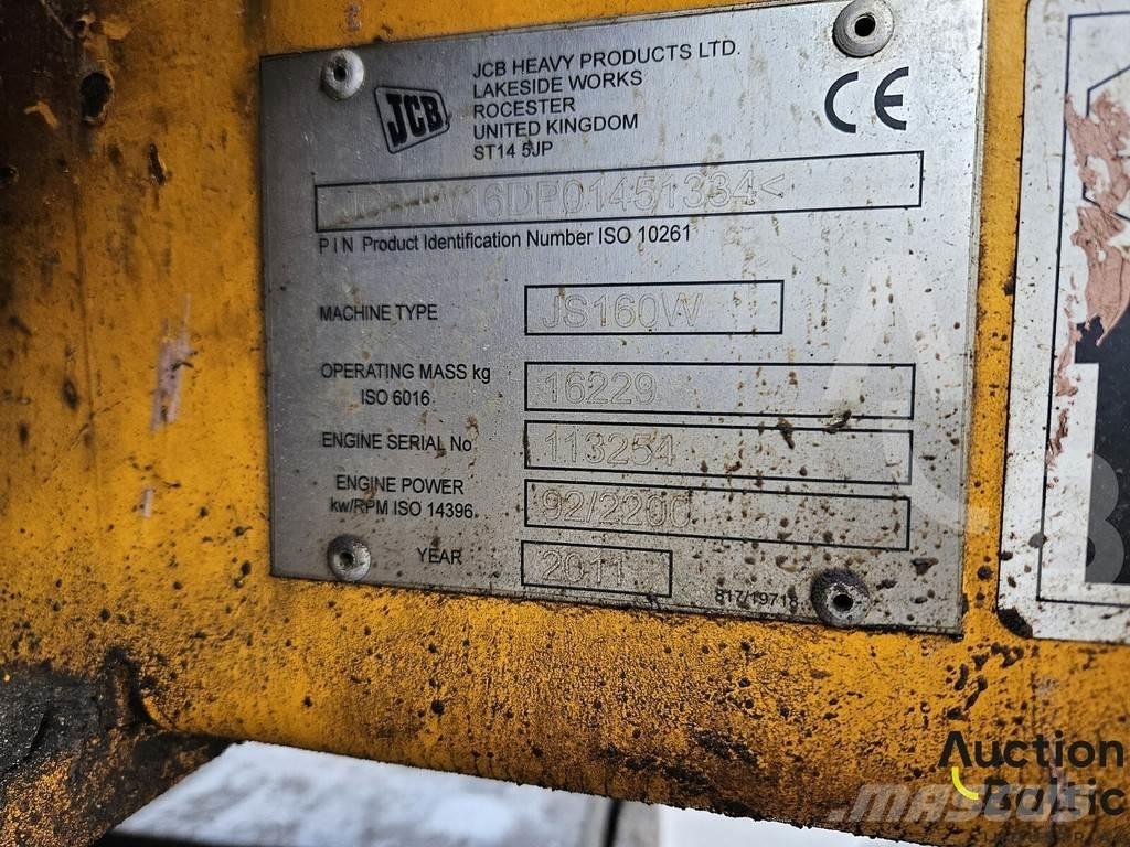 JCB JS 160 W Hjulgrävare