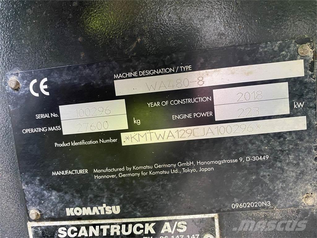 Komatsu WA480-8 Hjullastare