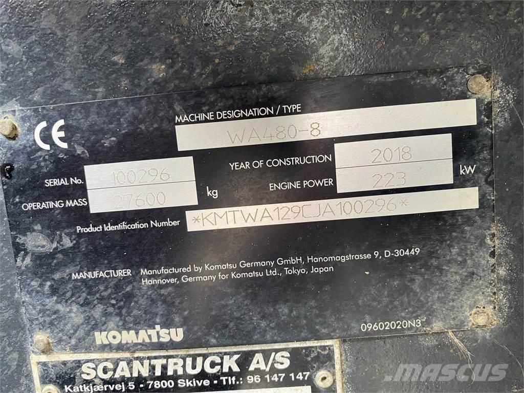 Komatsu WA480-8 Hjullastare