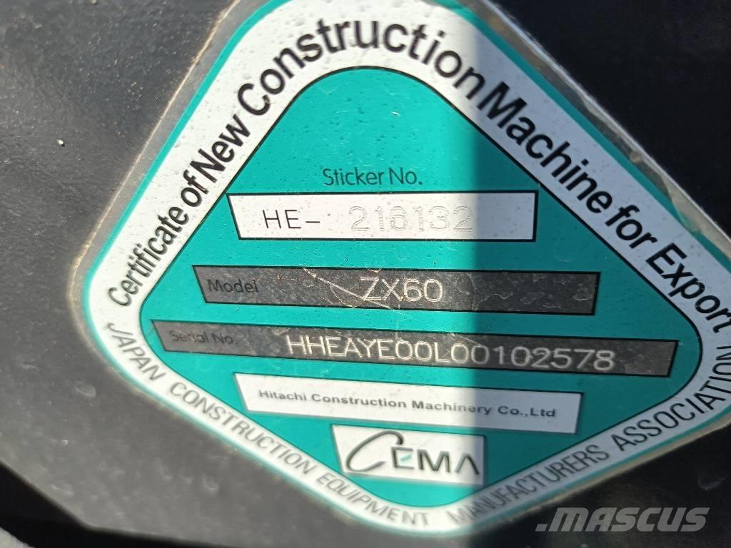 Hitachi 60 Bandgrävare