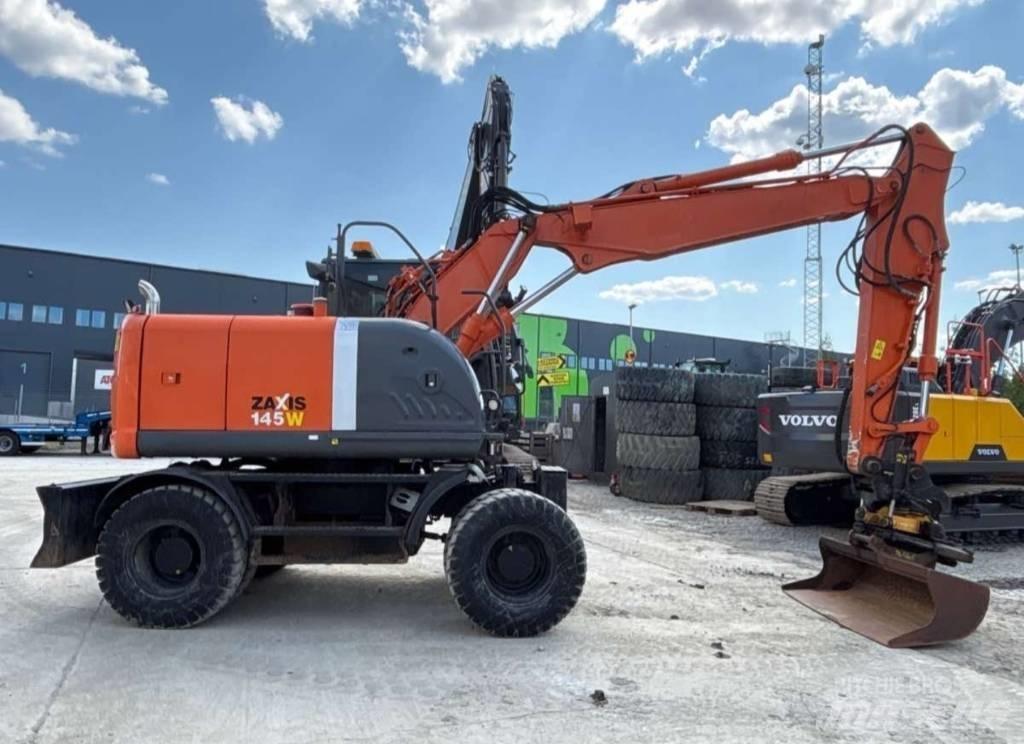 Hitachi ZX 145 W-3 Hjulgrävare