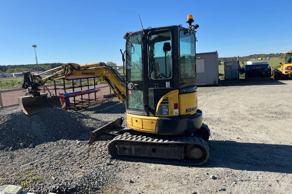 Komatsu PC 26 MR-3 Minigrävare < 7t
