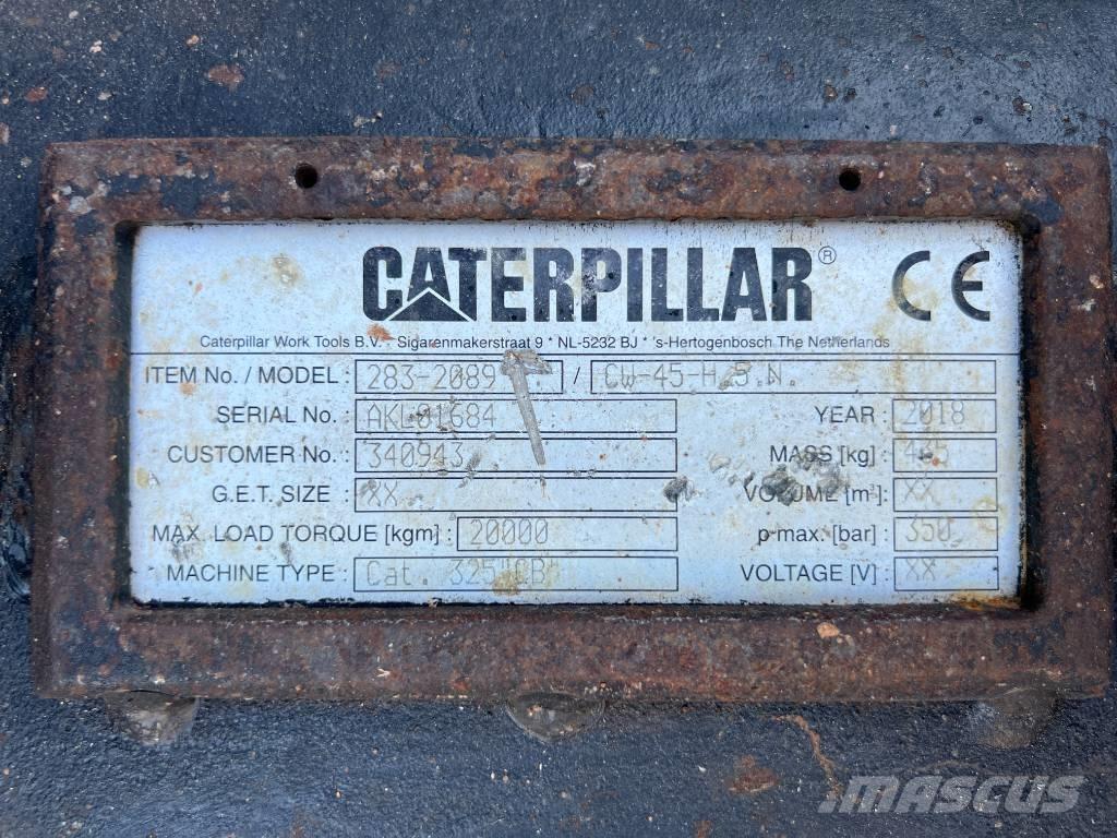 Verachtert CW45 - 329E Redskapsfäste/ adaptrar