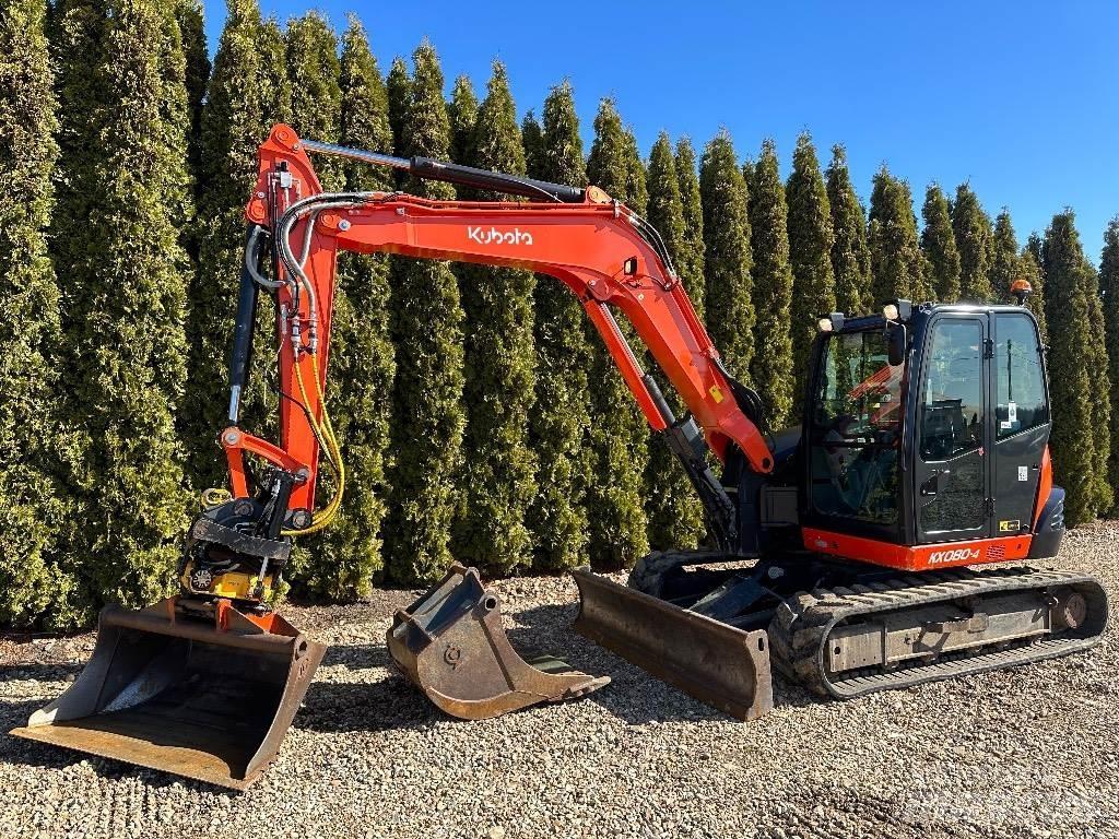 Kubota KX 080-4 Minigrävare < 7t