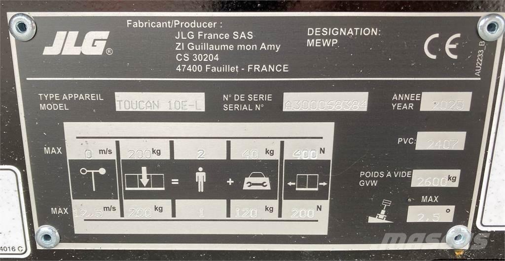 JLG Toucan 10E-L Övriga personliftar