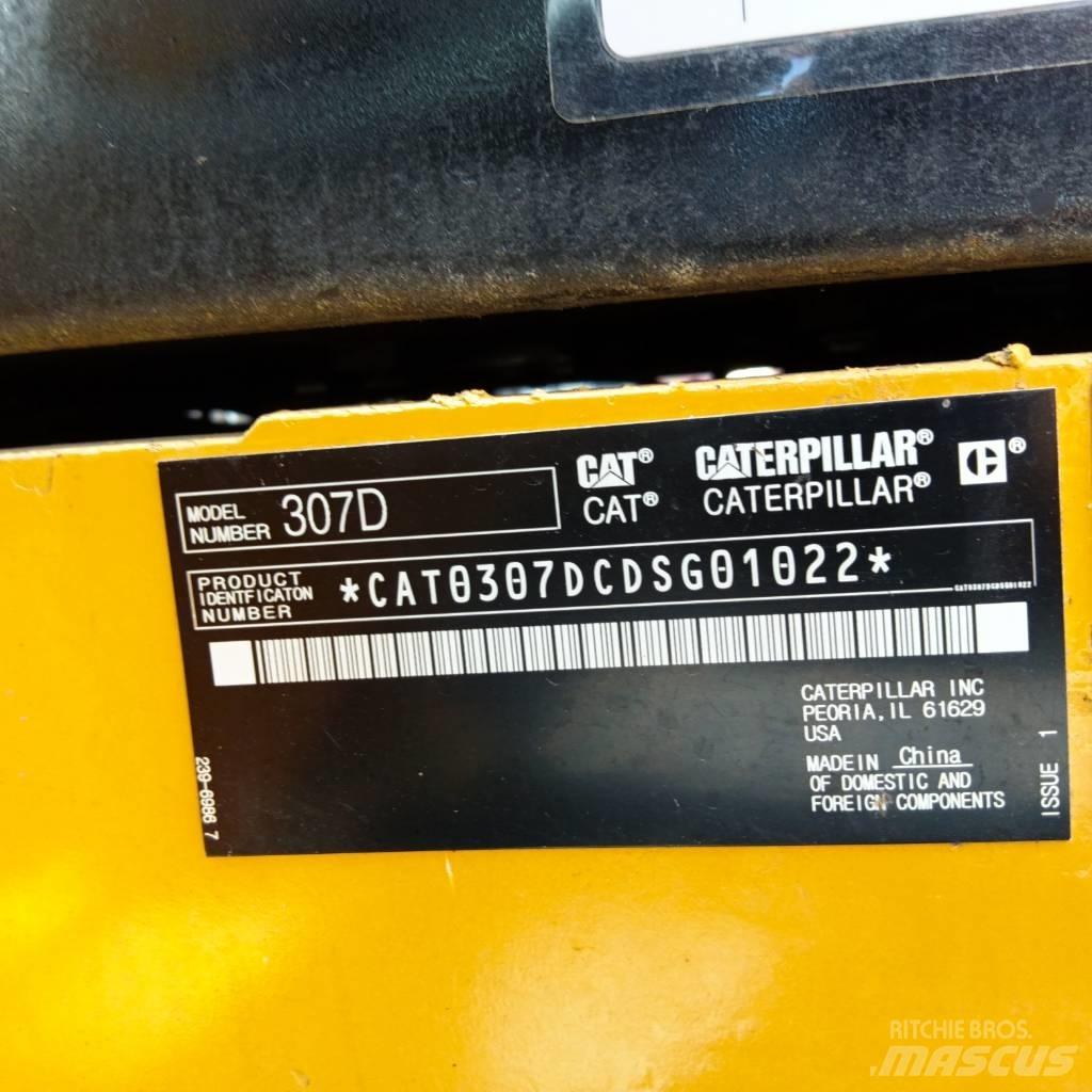 CAT 307D Bandgrävare