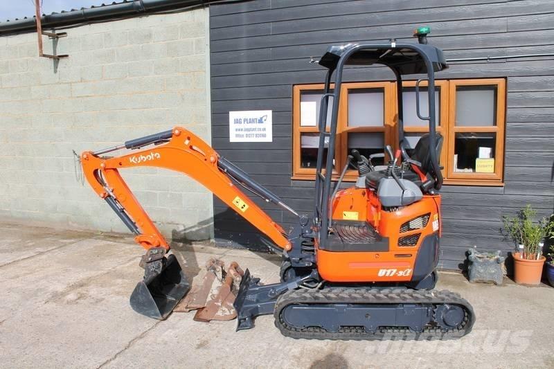 Kubota U 17-3 Minigrävare < 7t