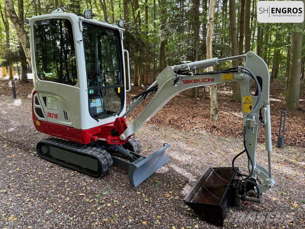 Takeuchi TB 216 Minigrävare < 7t