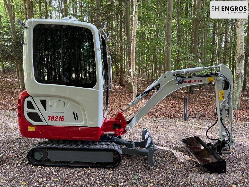 Takeuchi TB 216 Minigrävare < 7t