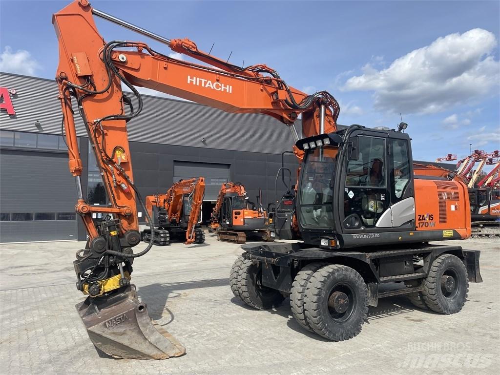 Hitachi ZX 170 W-5 B Hjulgrävare