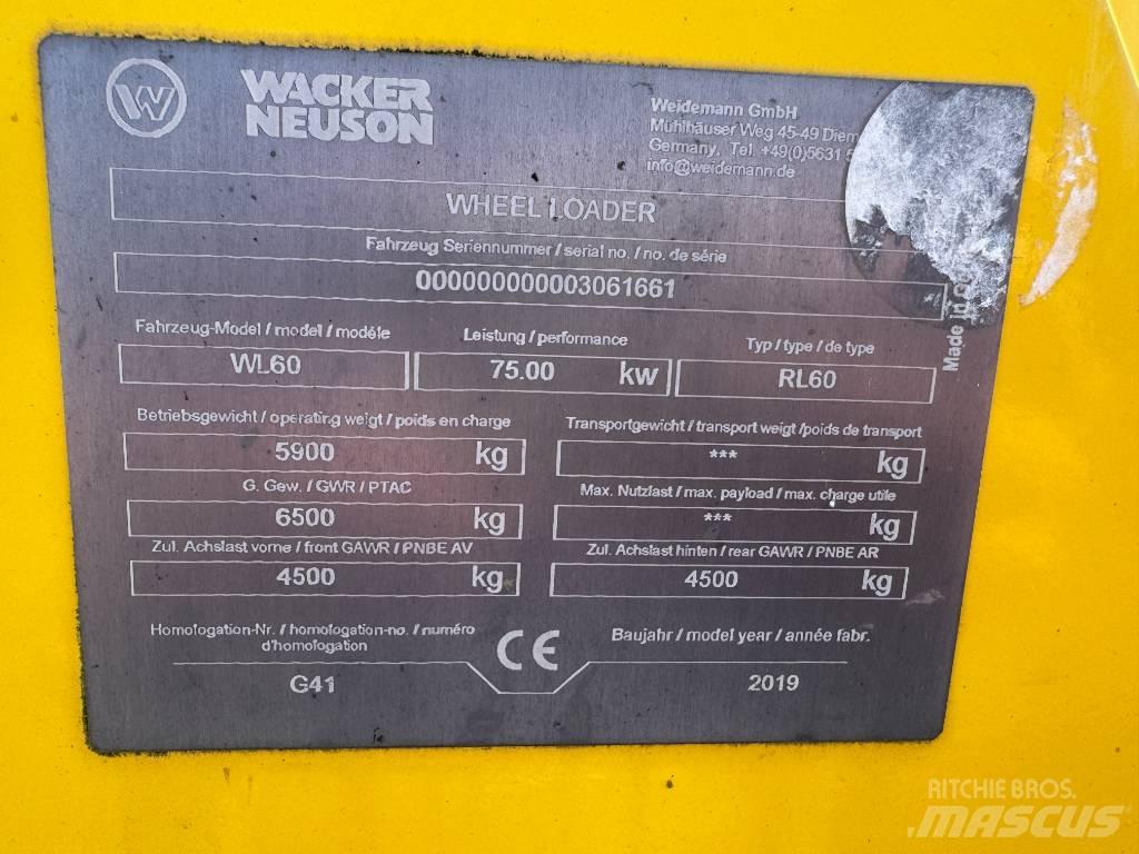 Wacker Neuson WL60 Hjullastare