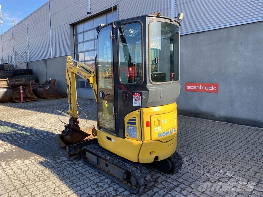 Komatsu PC16R-3HS Hjulgrävare