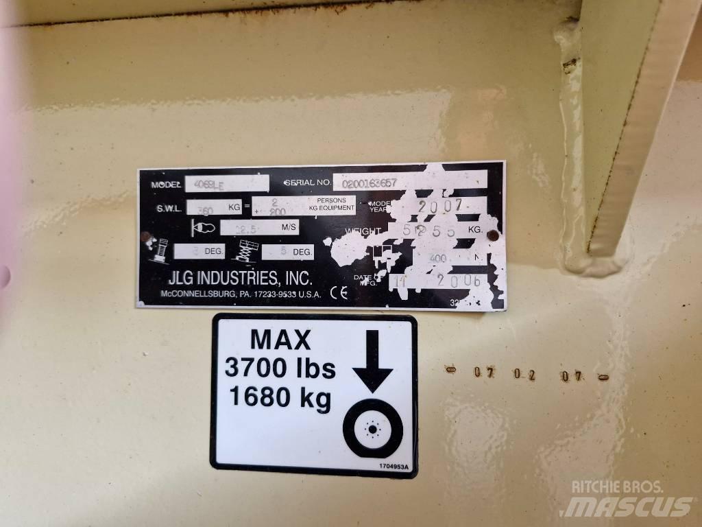 JLG 4069 LE Saxliftar