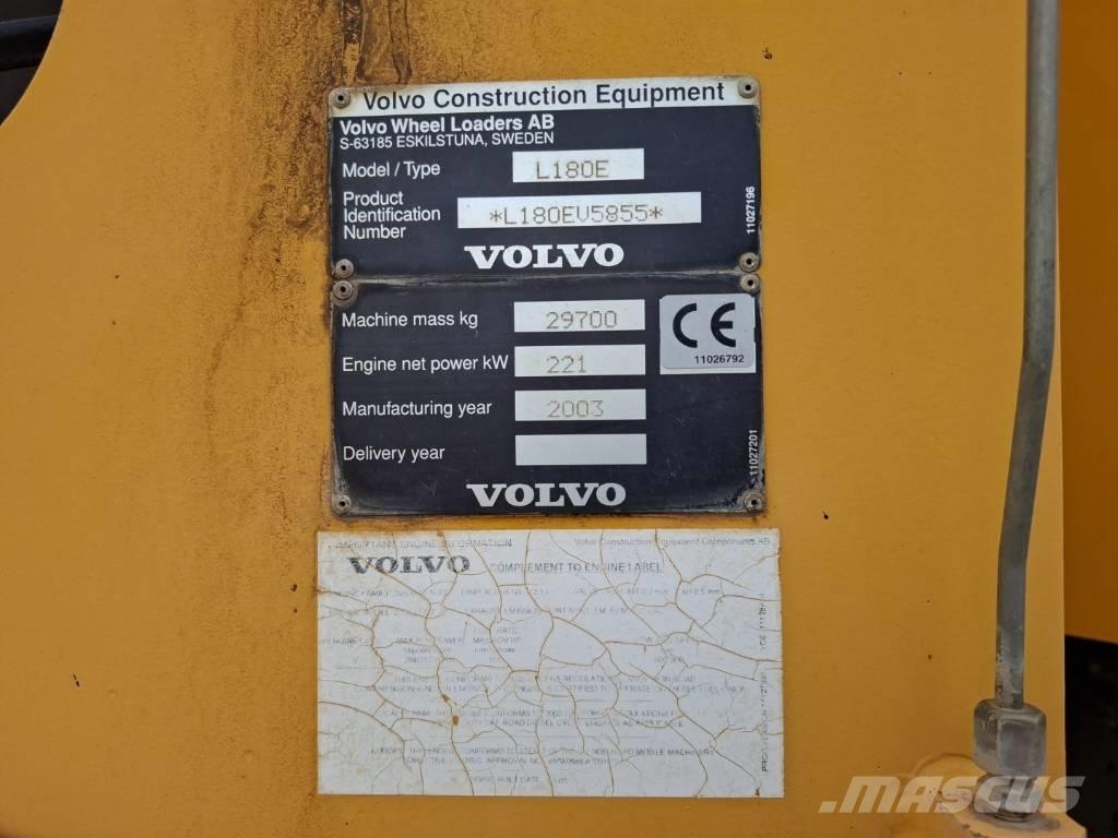 Volvo L 180 E Hjullastare