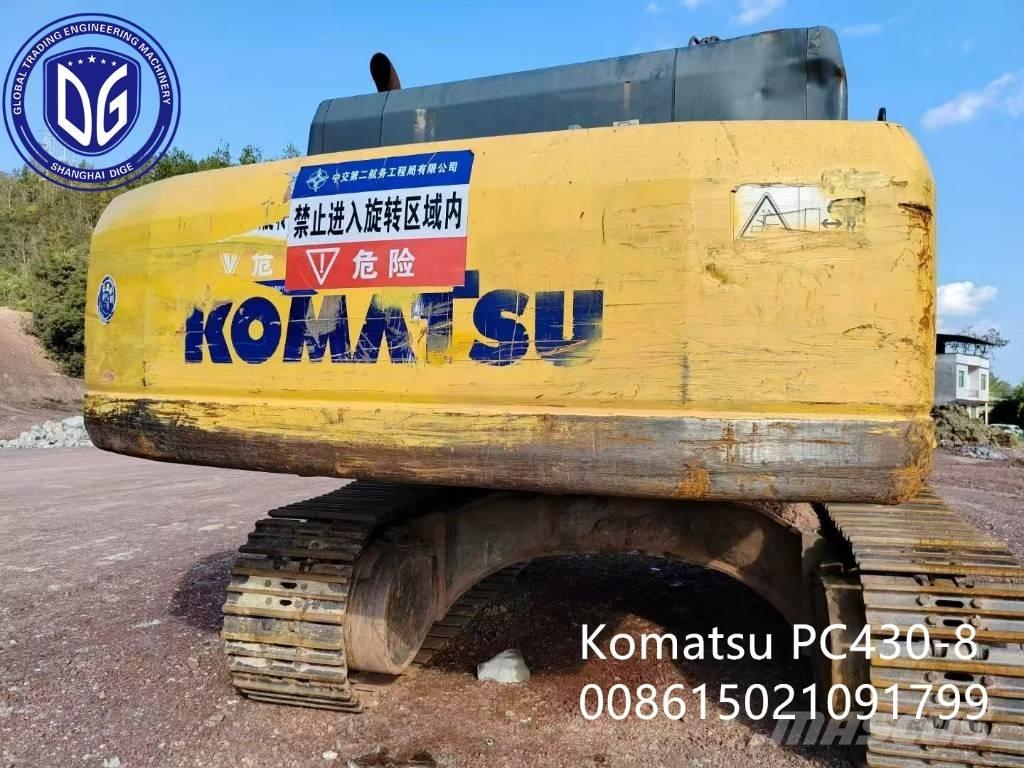 Komatsu PC430-8 Bandgrävare
