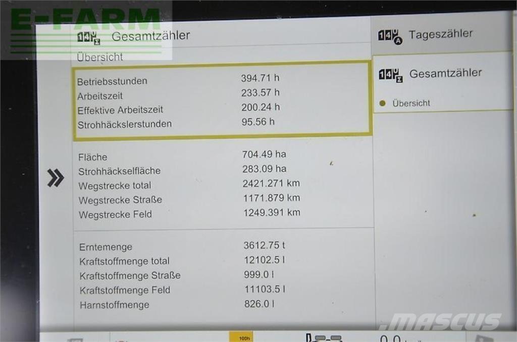 CLAAS trion 730 Skördetröskor