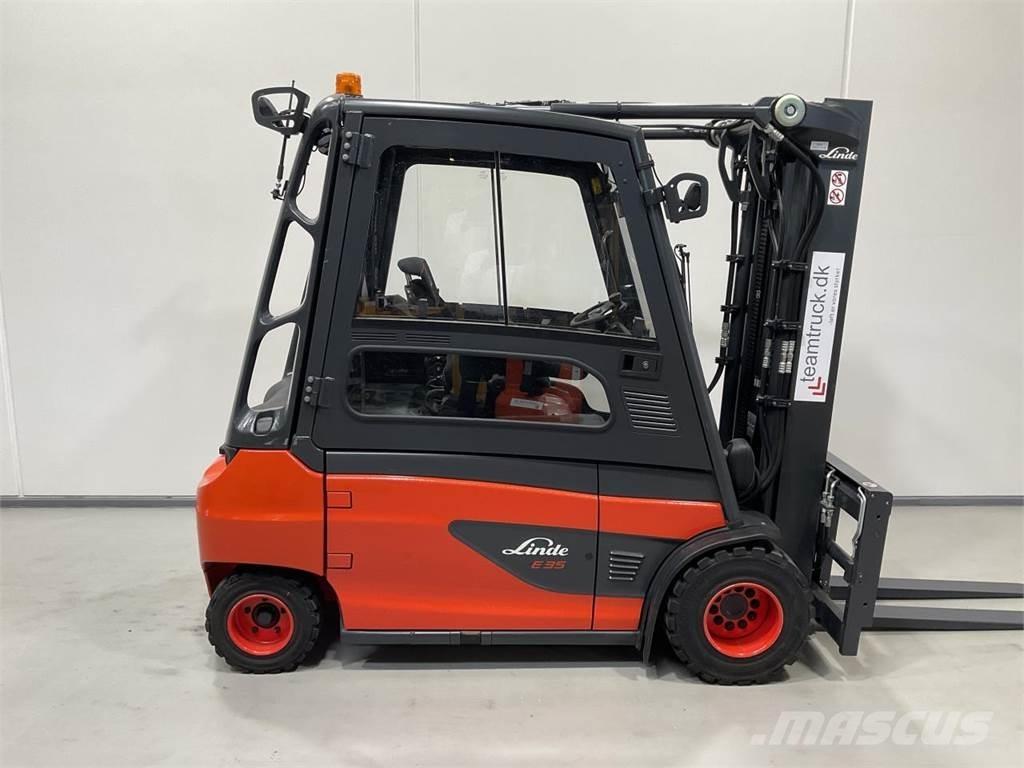 Linde E35L-01 Elmotviktstruckar