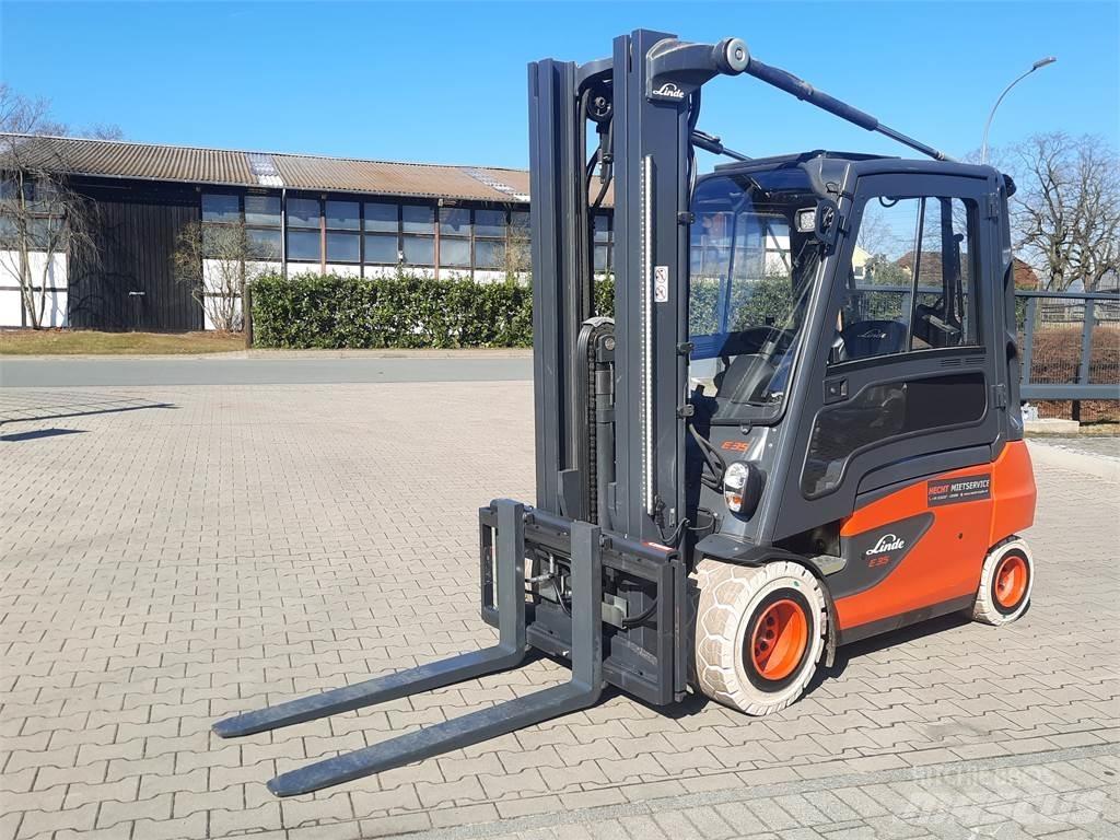 Linde E35L Elmotviktstruckar