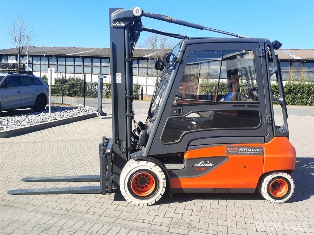 Linde E35L Elmotviktstruckar