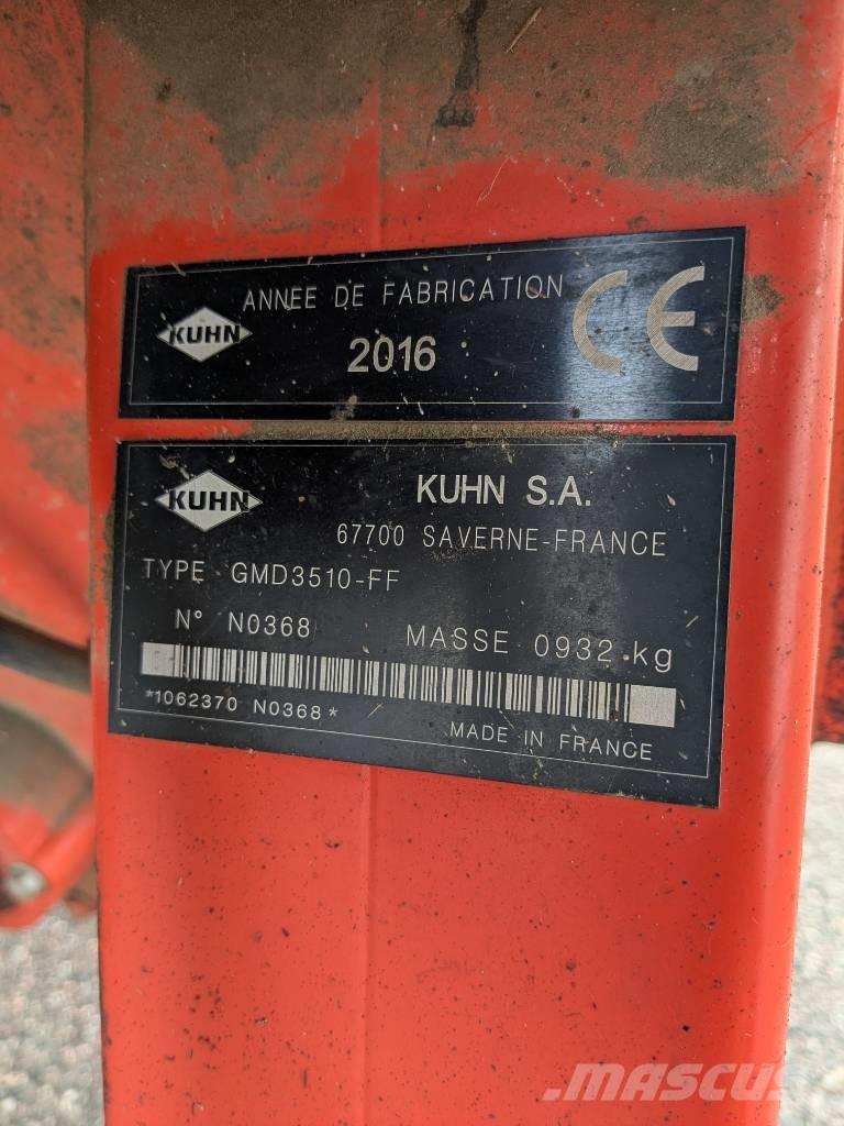 Kuhn GMD 3510 FF Slåttermaskiner