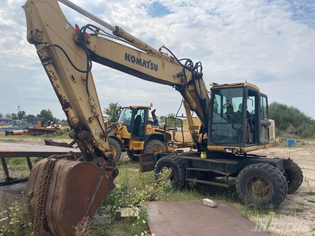 Komatsu PW 170 Hjulgrävare