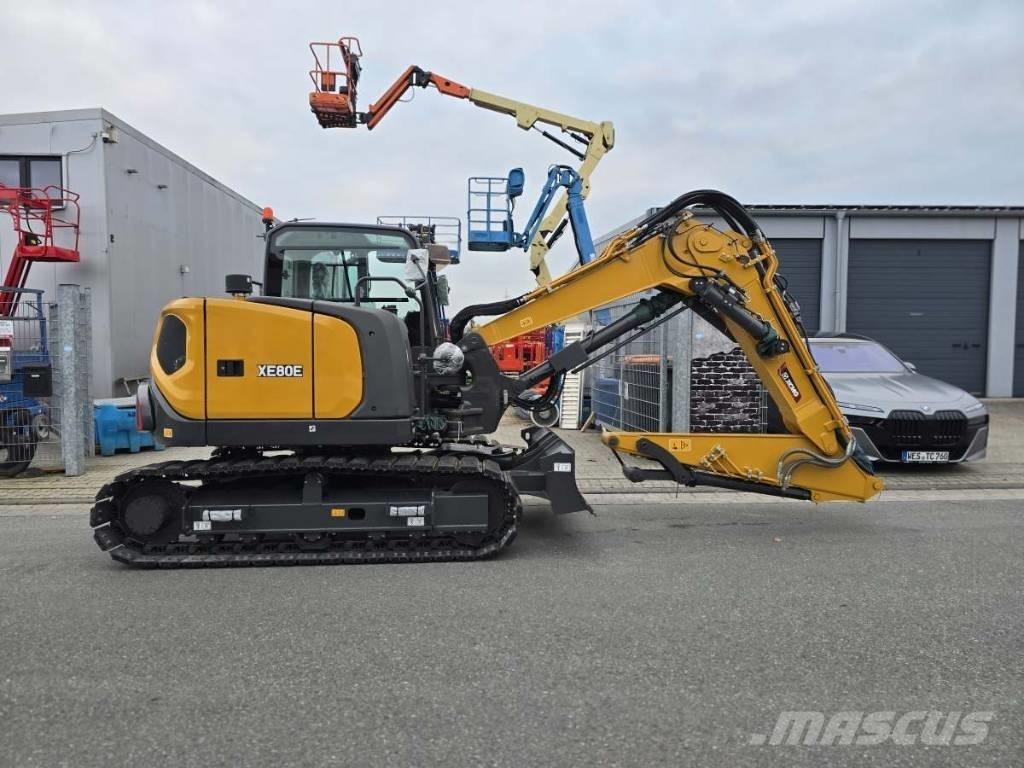 XCMG XE 80 E Minigrävare < 7t