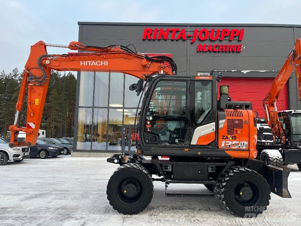 Hitachi ZX 135 W-7 Hjulgrävare