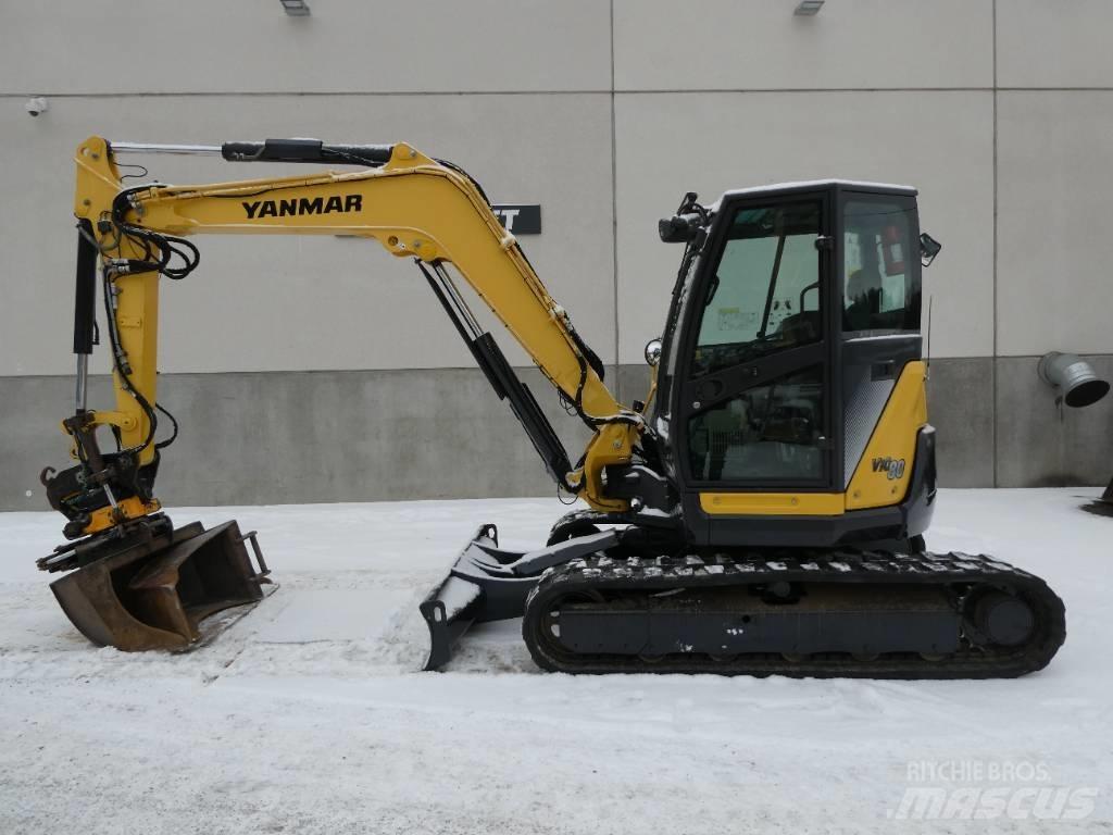 Yanmar Vio 80-1A Midigrävmaskiner 7t - 12t