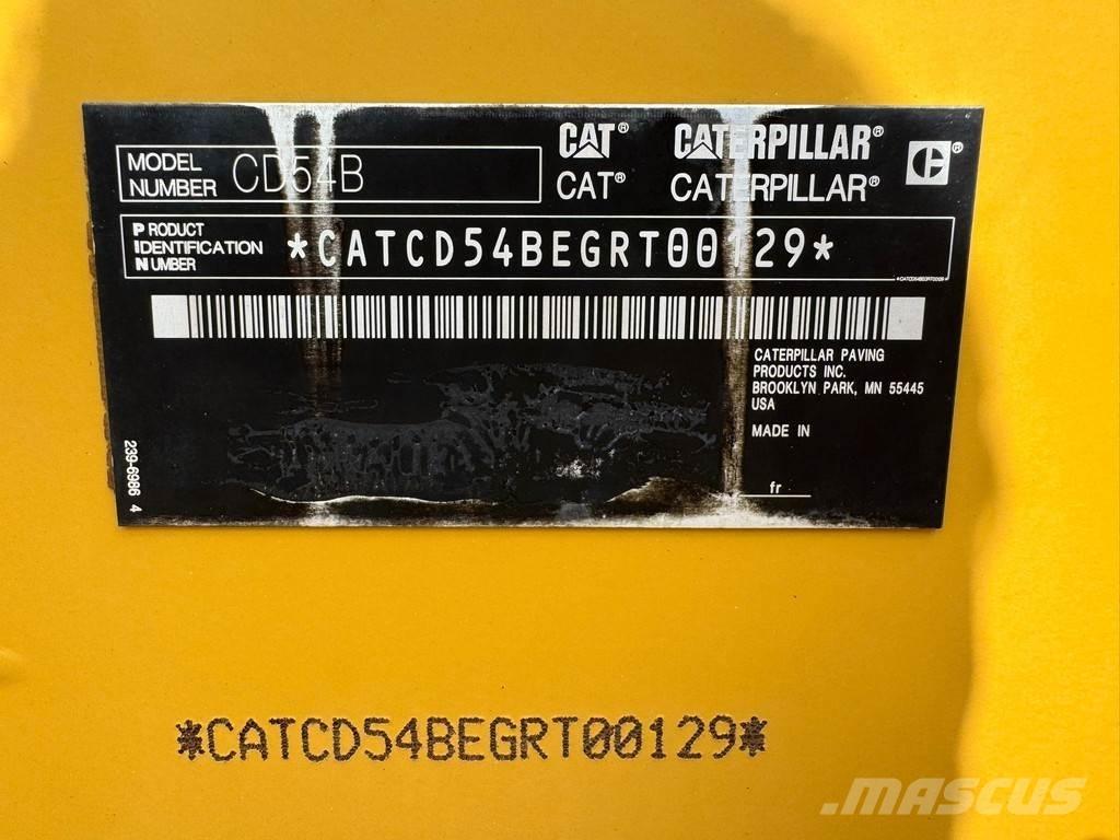 CAT CD54B Tvåvalsvältar