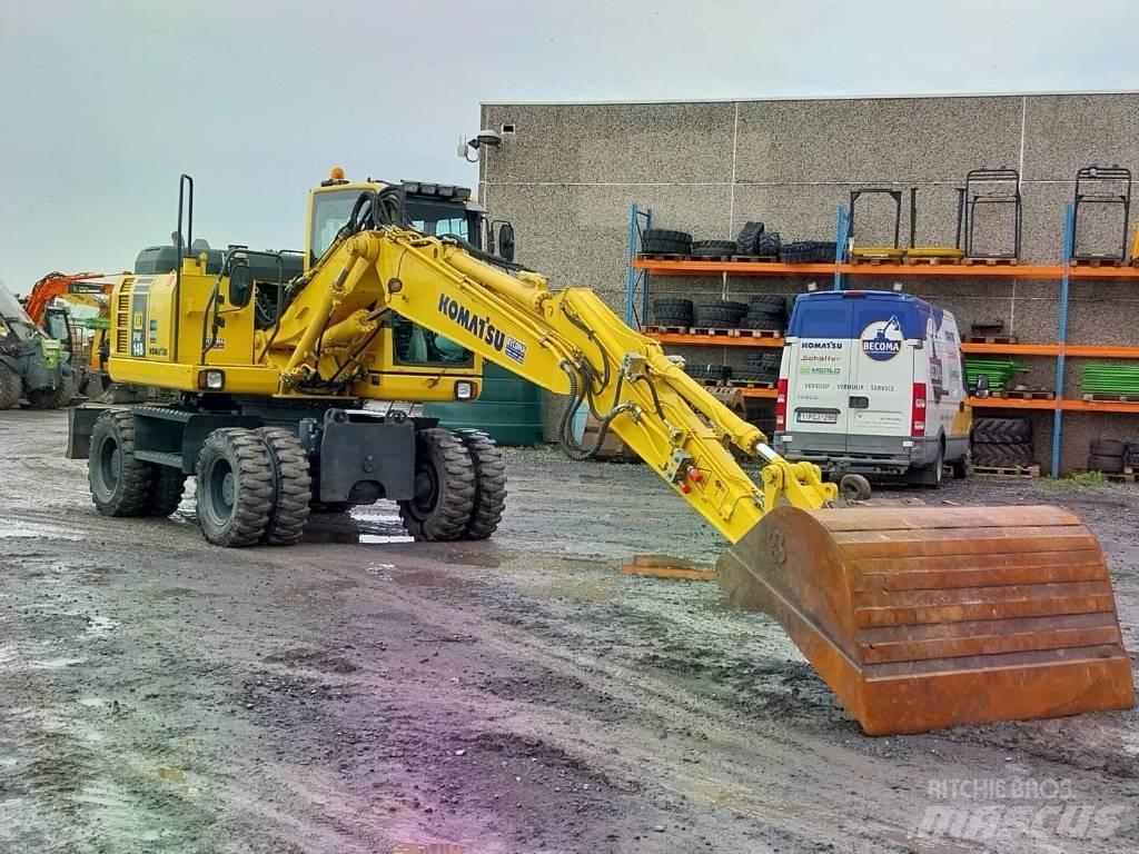 Komatsu PW148-8 Hjulgrävare