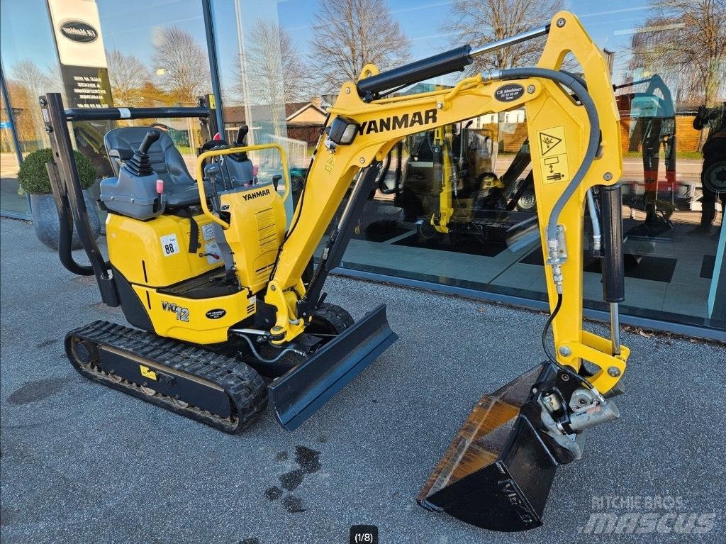 Yanmar Vio 12 Minigrävare < 7t