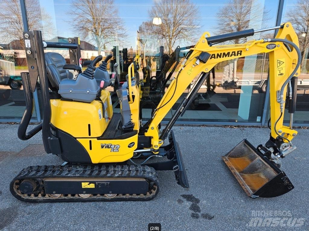 Yanmar Vio 12 Minigrävare < 7t