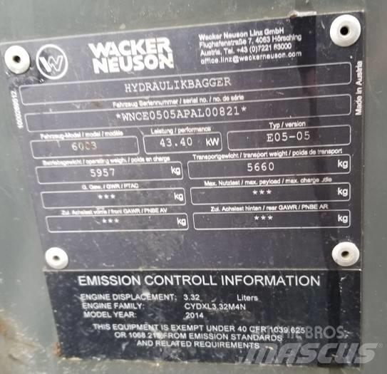 Wacker Neuson 6003 Bandgrävare
