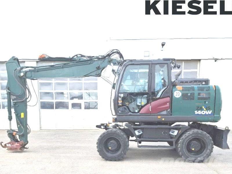 Hitachi ZX 140 W-6 Hjulgrävare