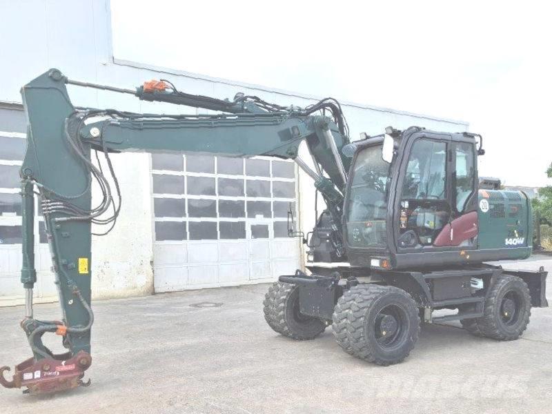 Hitachi ZX 140 W-6 Hjulgrävare