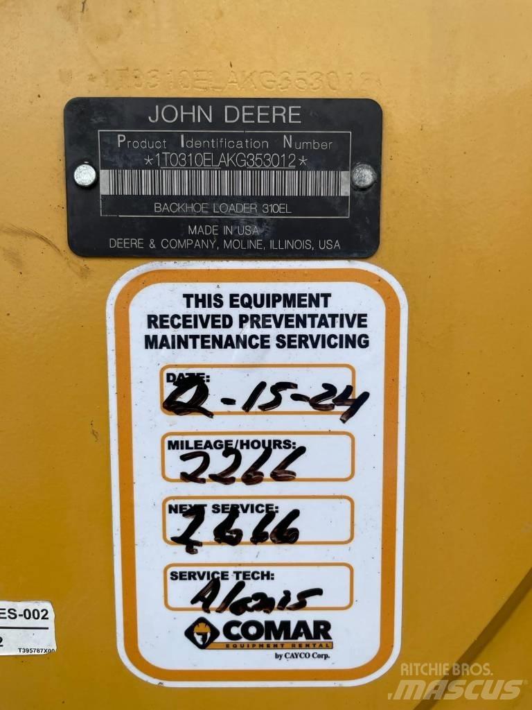 John Deere 310L EP Grävlastare