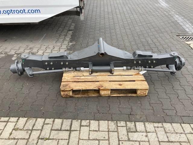 CLAAS Lexion 630 Chassi och upphängning
