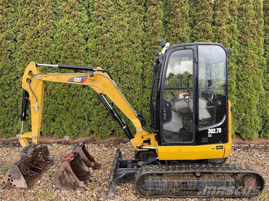 CAT 302.7D CR Minigrävare < 7t