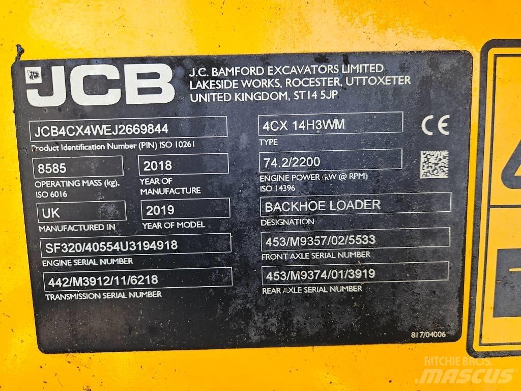 JCB 4 CX Eco Grävlastare