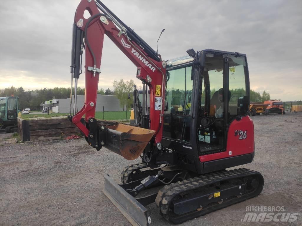 Yanmar SV 26 Minigrävare < 7t