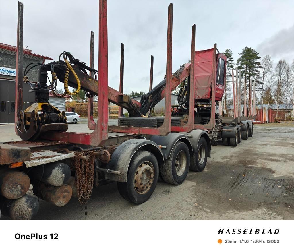 Scania R 164 8X4 Timmerbilar